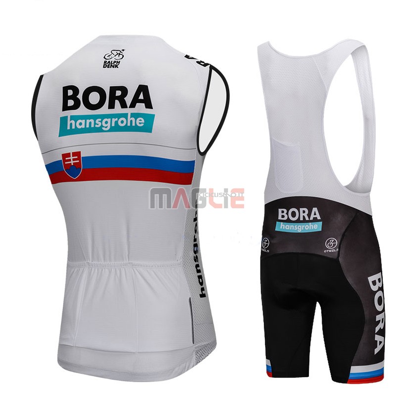 Gilet Antivento Bora Russia 2018 Bianco